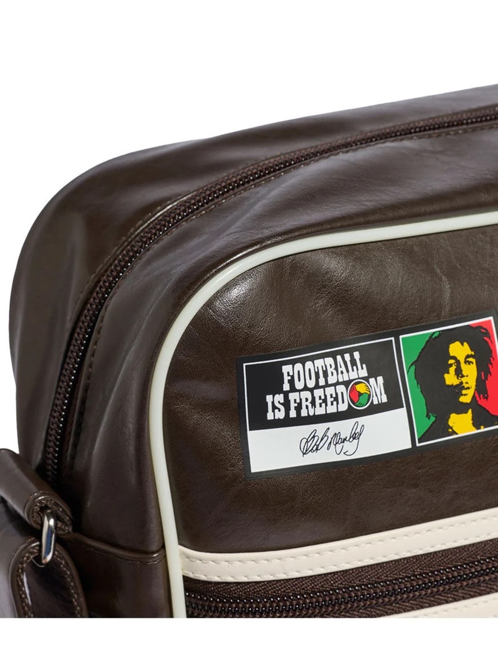 adidas Bob Marley Jamaica 26 Shoulder Bag - Picture 3 of 6